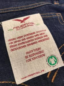 Tanja Jablonski Mode in Dreieich Jeans Feuervogl GOTS zertifiziert