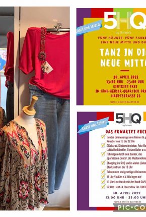 Tanja Jablonski Mode Eröffnung Neue Mitte Sprendlingen Fünf Häuser Quartier